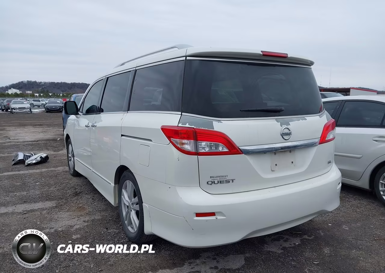 2013 Nissan Quest Sl VIN:JN8AE2KP7D9063355 - 3