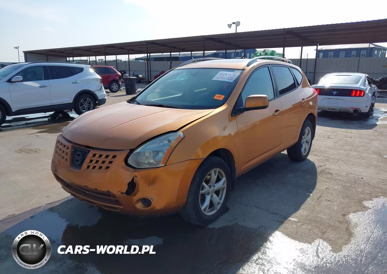 2008 Nissan Rogue Sl VIN:JN8AS58T48W001630 - 2