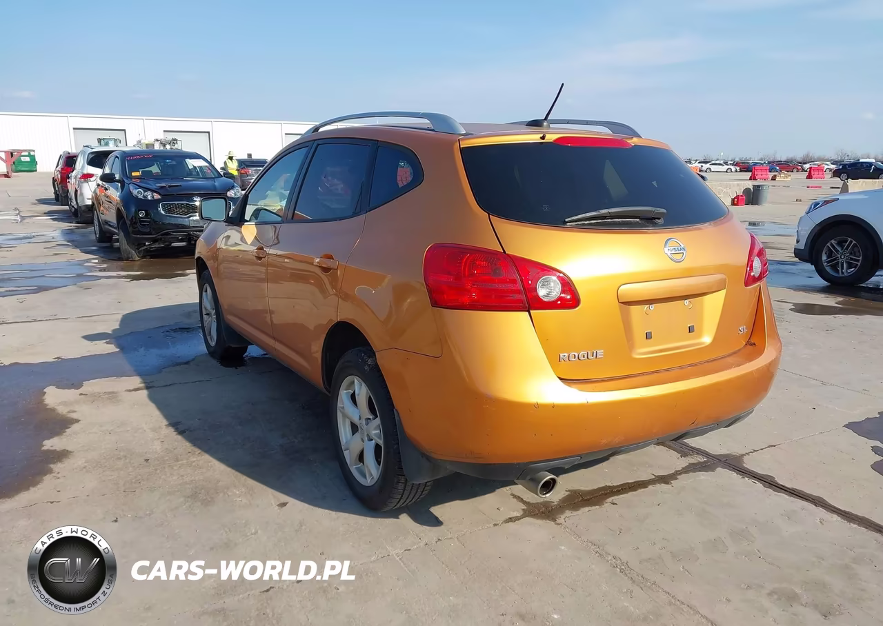 2008 Nissan Rogue Sl VIN:JN8AS58T48W001630 - 3