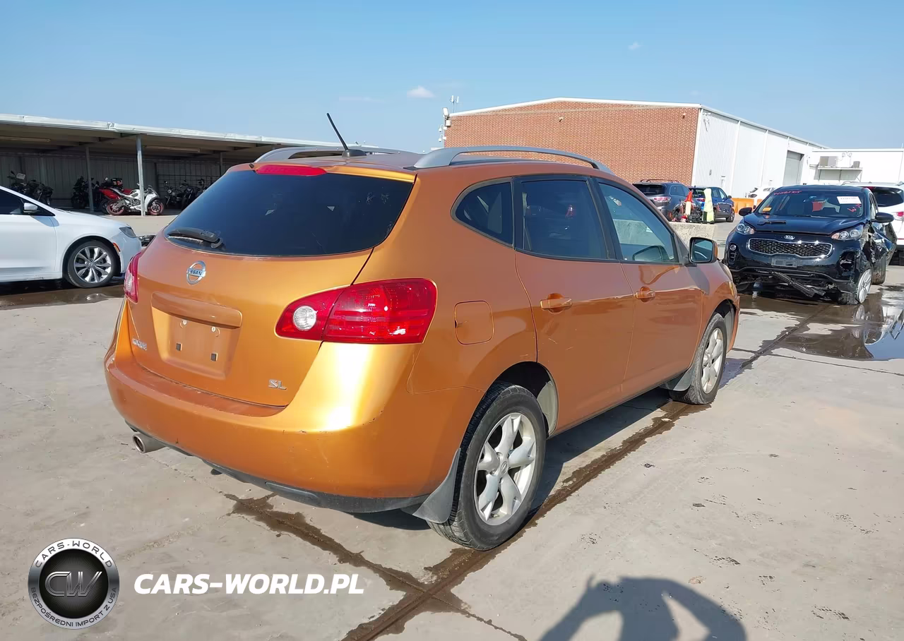 2008 Nissan Rogue Sl VIN:JN8AS58T48W001630 - 4