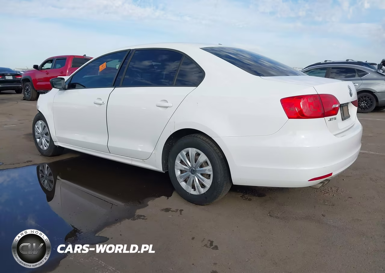 2012 Volkswagen Jetta 2.0L S VIN:3VW2K7AJ1CM308179 - 3