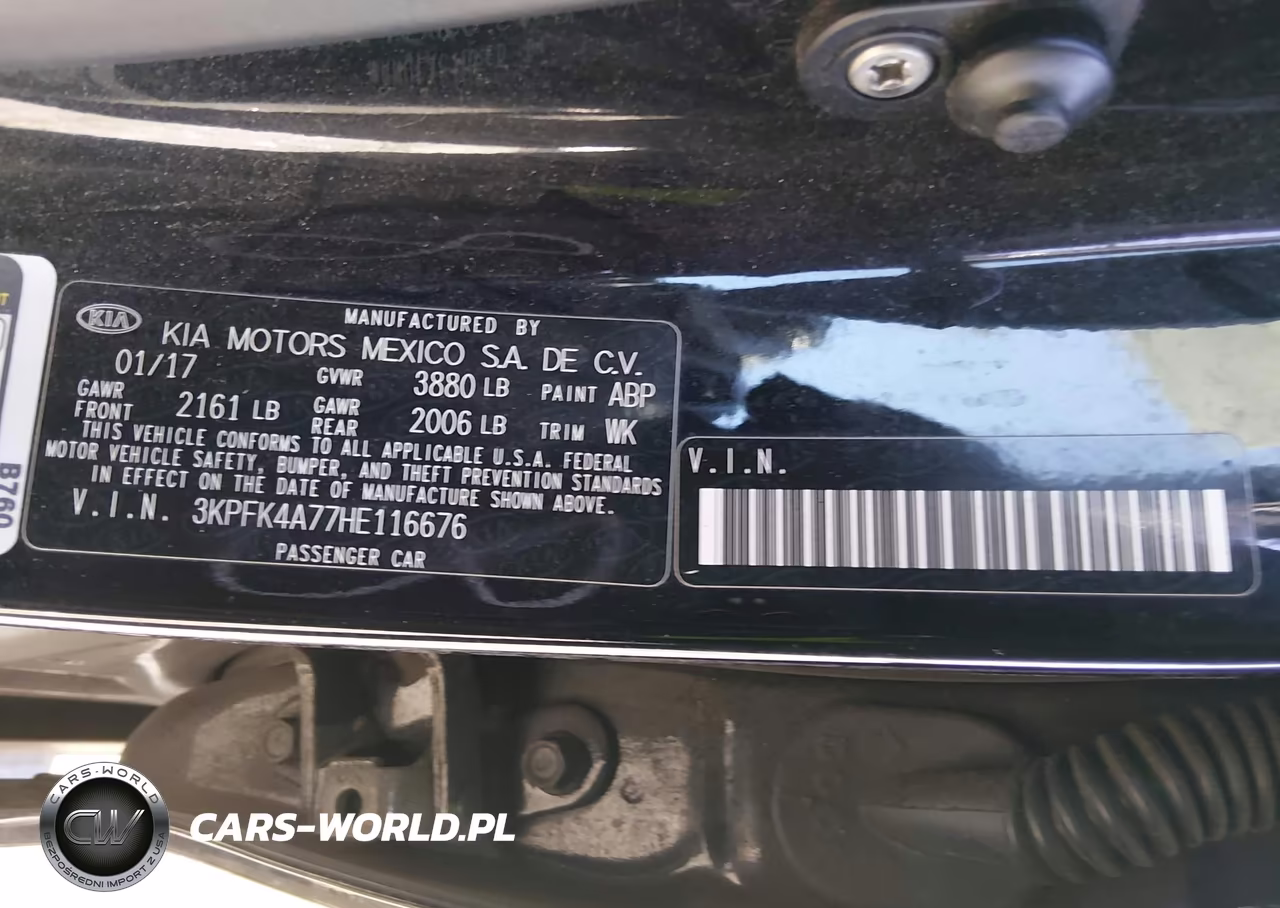 2017 Kia Forte Lx VIN:3KPFK4A77HE116676 - 9