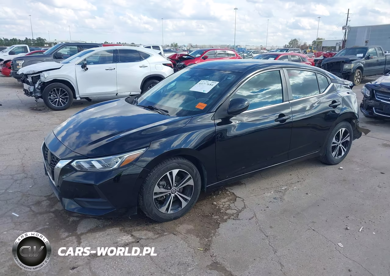 2021 Nissan Sentra Sv Xtronic Cvt VIN:3N1AB8CV9MY299121 - 2
