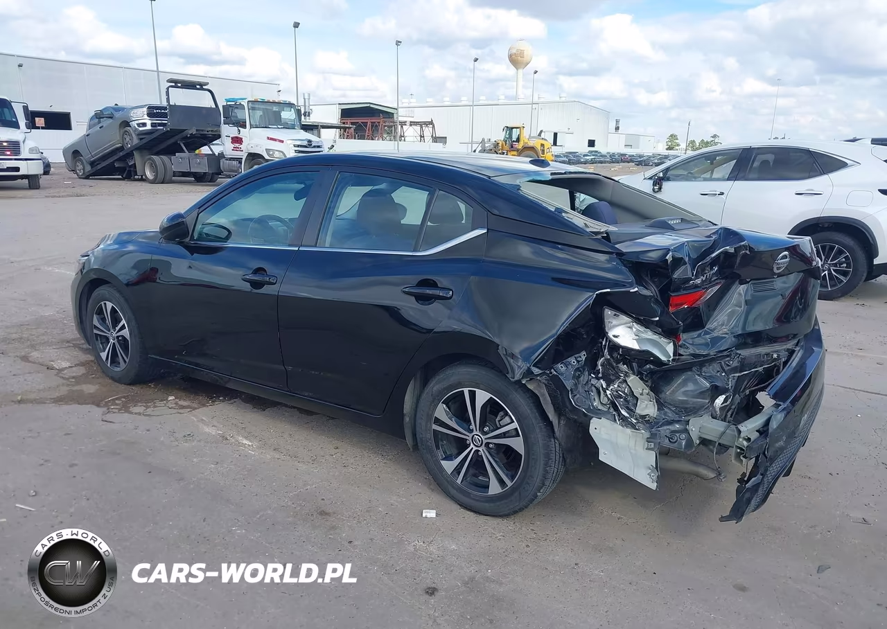 2021 Nissan Sentra Sv Xtronic Cvt VIN:3N1AB8CV9MY299121 - 3