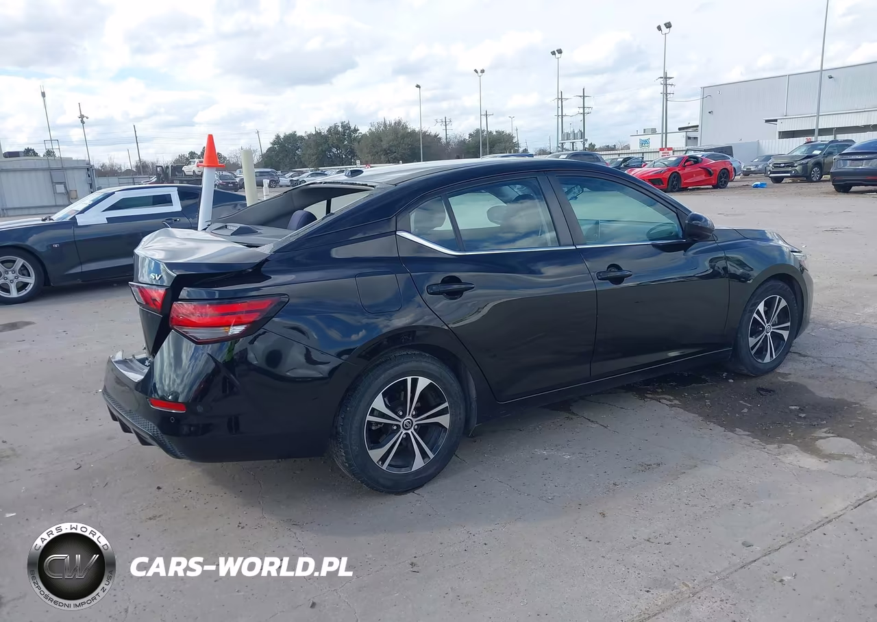 2021 Nissan Sentra Sv Xtronic Cvt VIN:3N1AB8CV9MY299121 - 4