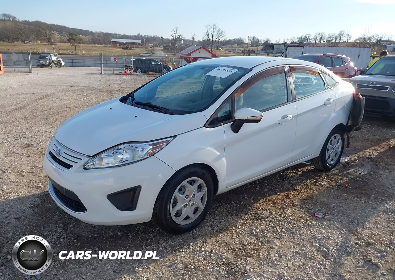 2013 Ford Fiesta Se VIN:3FADP4BJ0DM123123 - 2