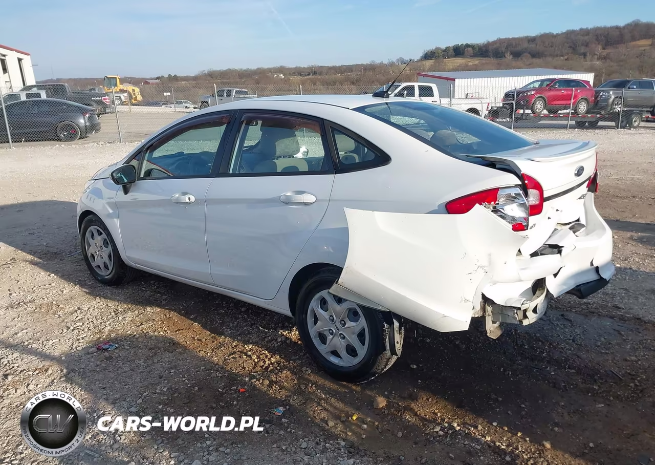 2013 Ford Fiesta Se VIN:3FADP4BJ0DM123123 - 3