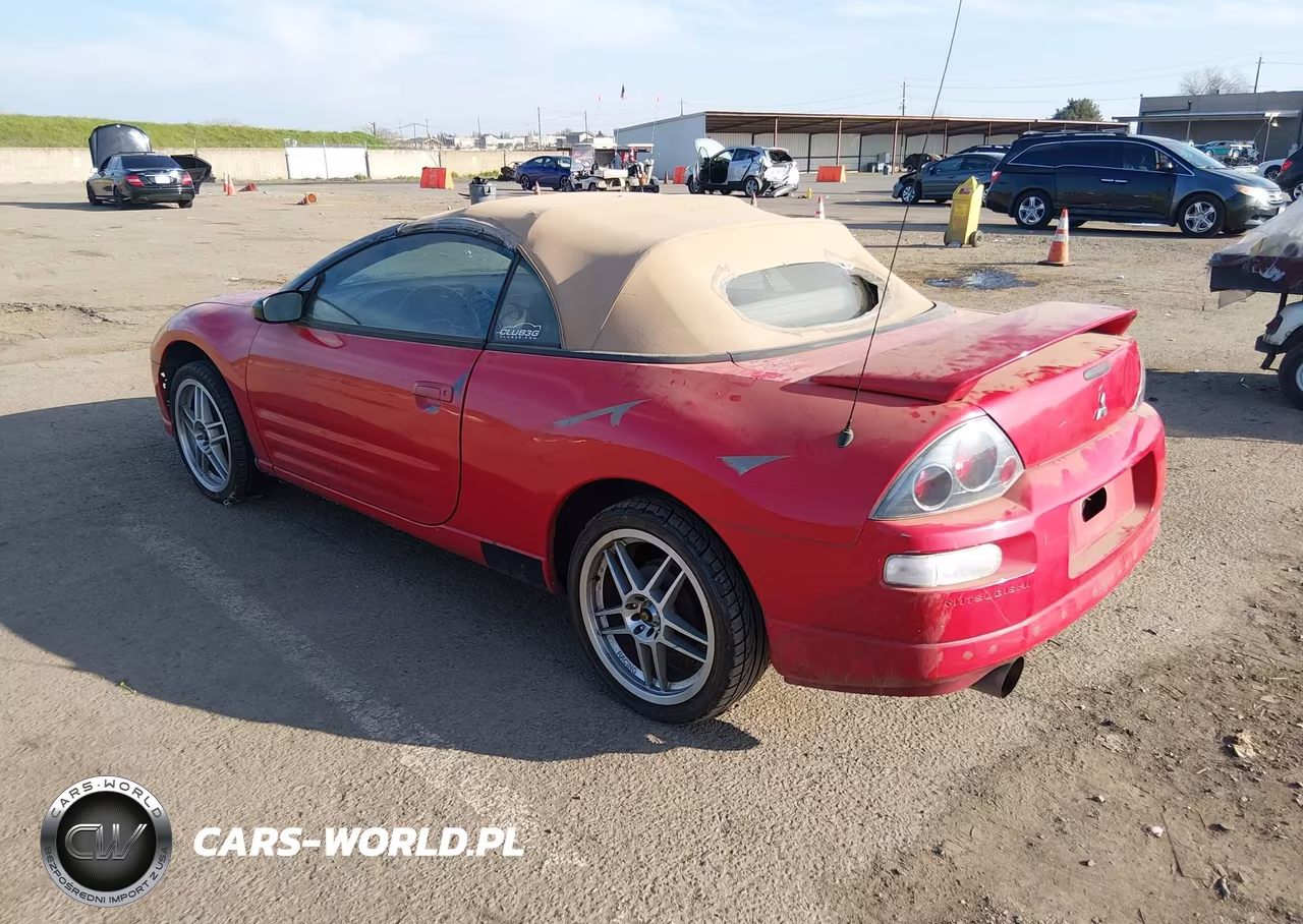 2002 Mitsubishi Eclipse Spyder Gs VIN:4A3AE45G42E061454 - 3