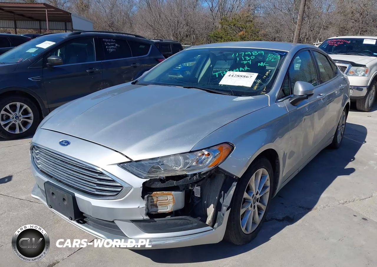 2017 Ford Fusion Se VIN:3FA6P0H72HR117989 - 2