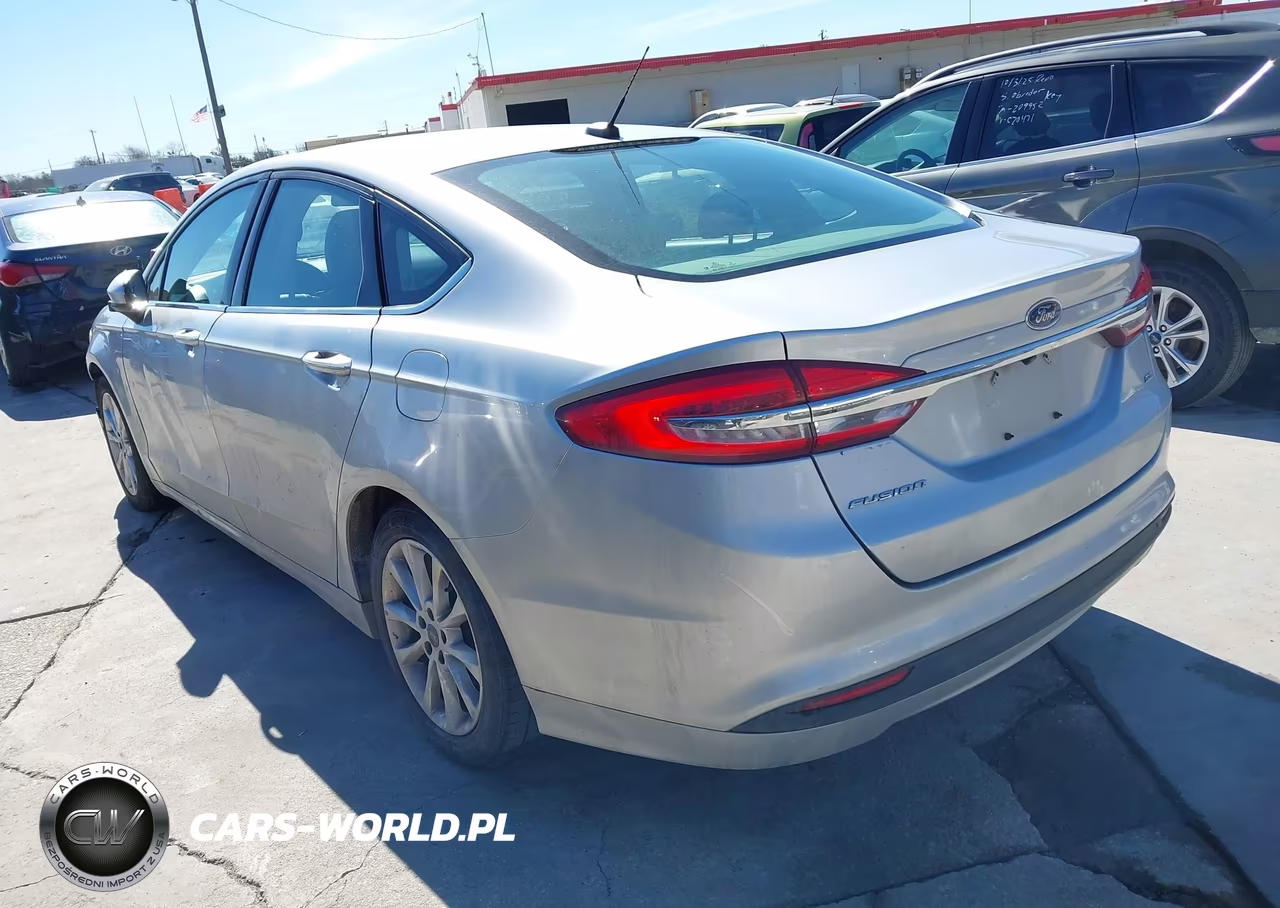 2017 Ford Fusion Se VIN:3FA6P0H72HR117989 - 3