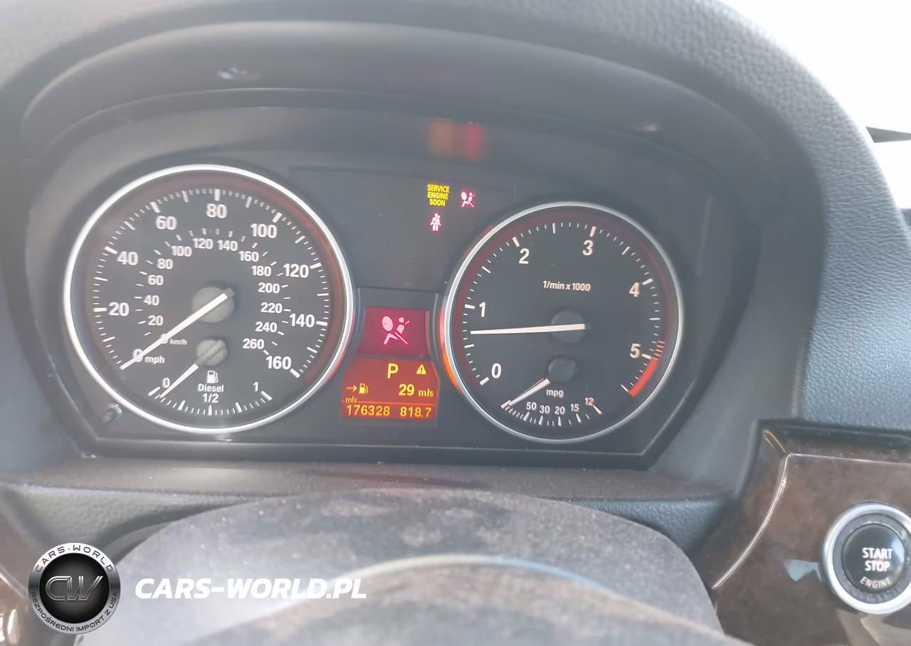 2009 BMW 335D VIN:WBAPN73539A265953 - 7
