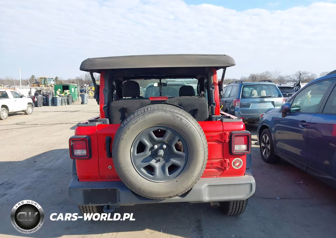 2021 Jeep Wrangler Sport 4X4 VIN:1C4GJXAG0MW621130 - 17
