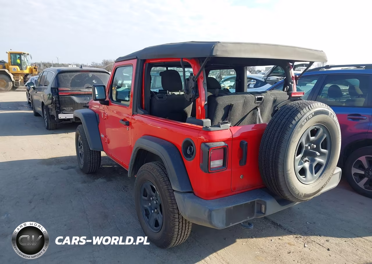 2021 Jeep Wrangler Sport 4X4 VIN:1C4GJXAG0MW621130 - 3