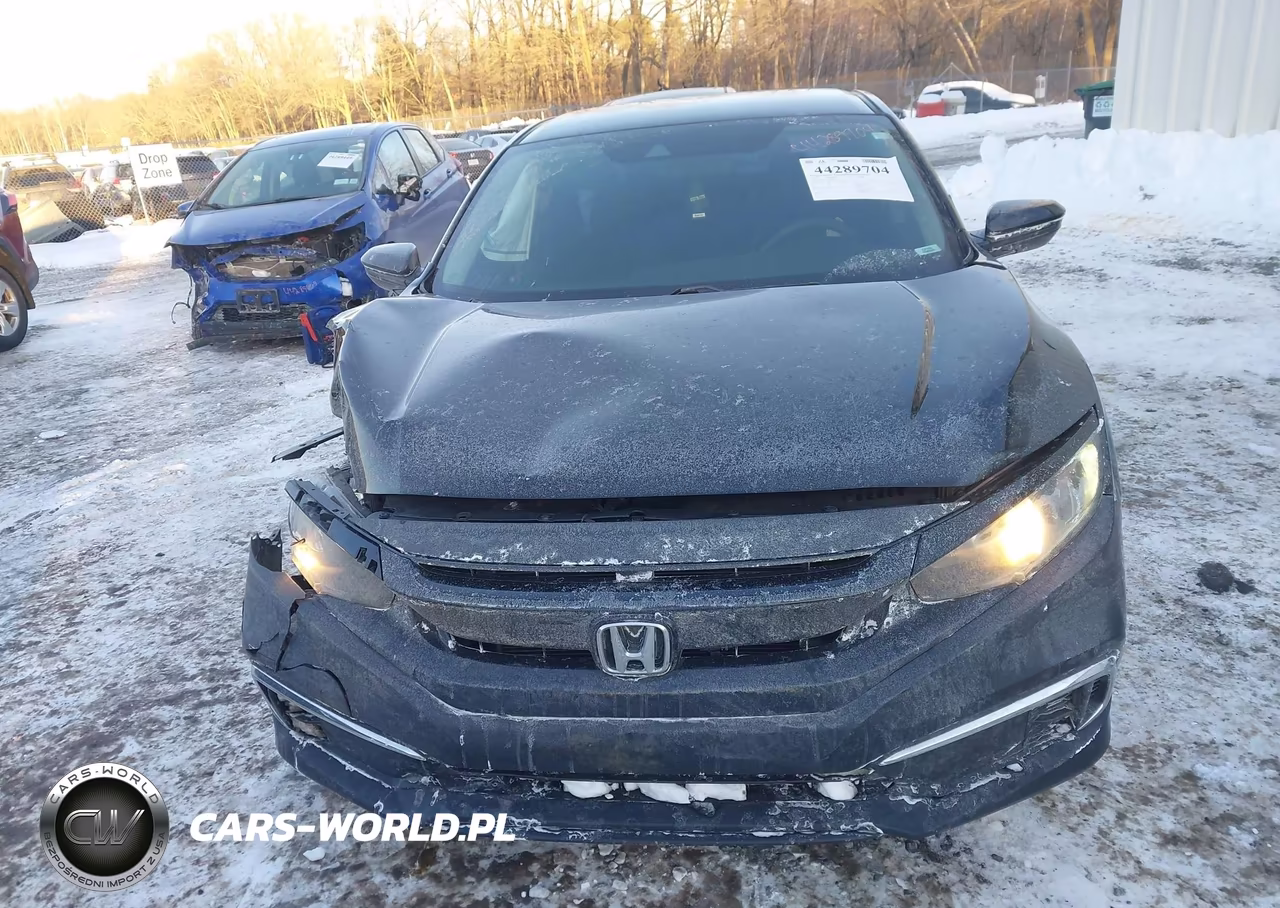 2019 Honda Civic Lx VIN:2HGFC2F6XKH596131 - 12