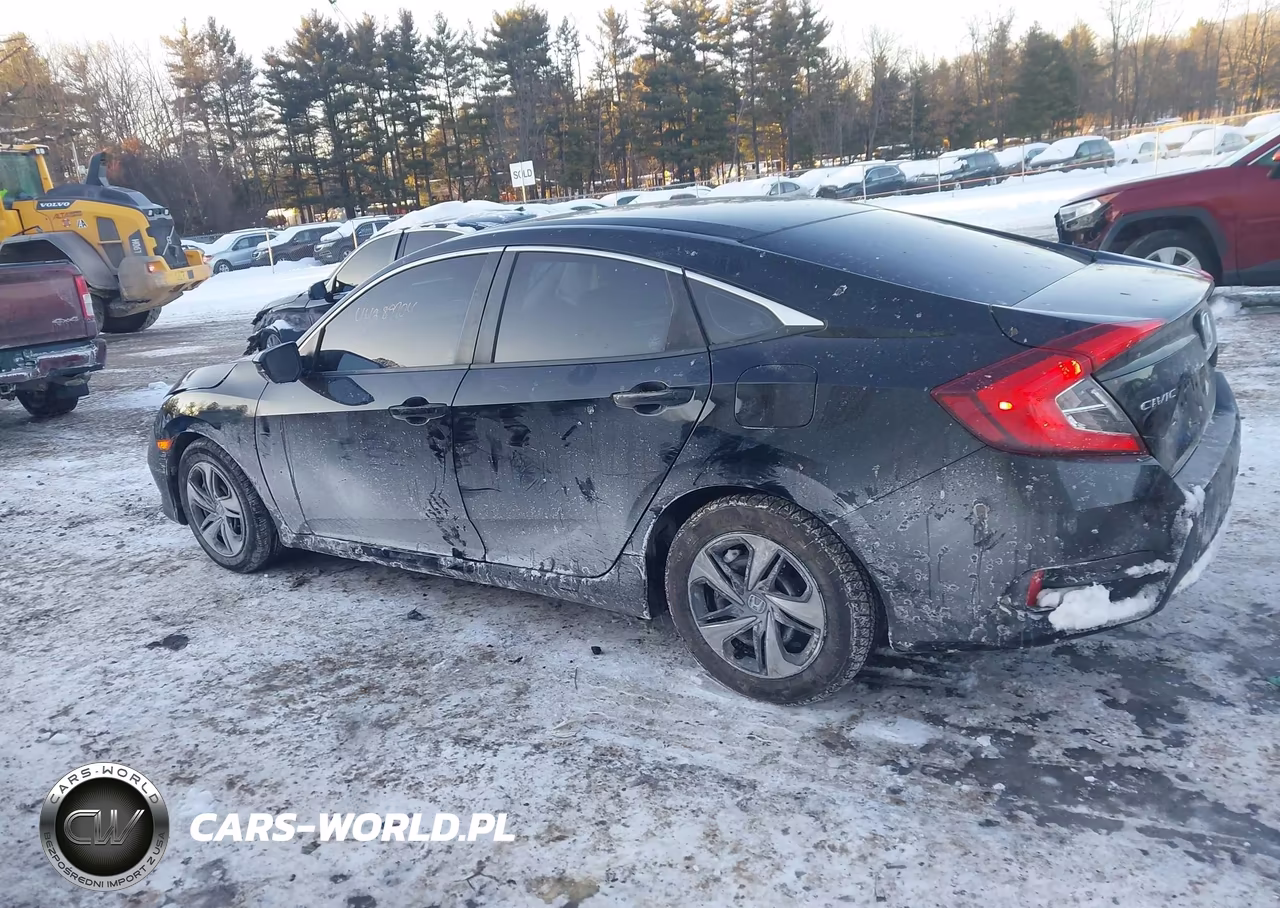 2019 Honda Civic Lx VIN:2HGFC2F6XKH596131 - 14