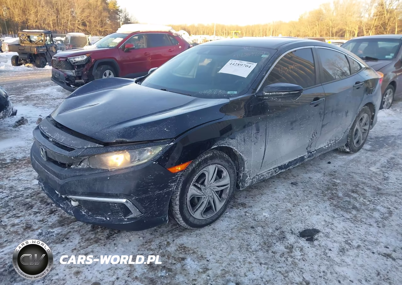 2019 Honda Civic Lx VIN:2HGFC2F6XKH596131 - 2