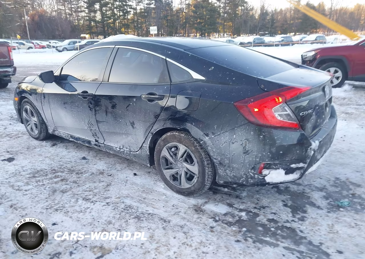 2019 Honda Civic Lx VIN:2HGFC2F6XKH596131 - 3