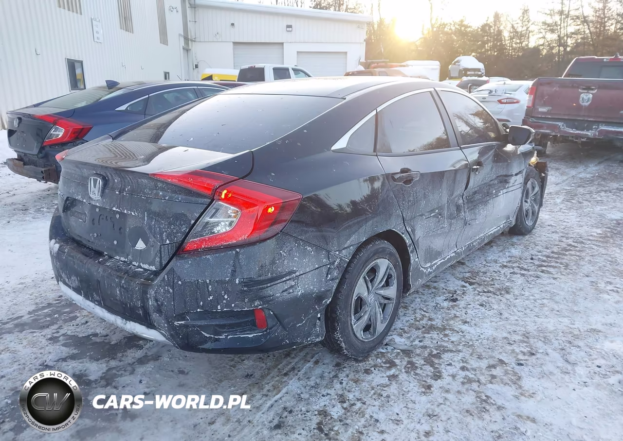 2019 Honda Civic Lx VIN:2HGFC2F6XKH596131 - 4