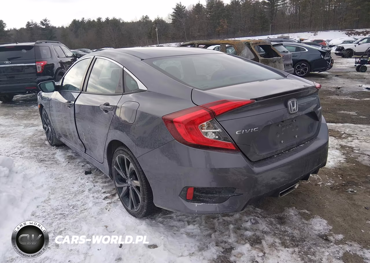2021 Honda Civic Sport VIN:2HGFC2F81MH521841 - 3