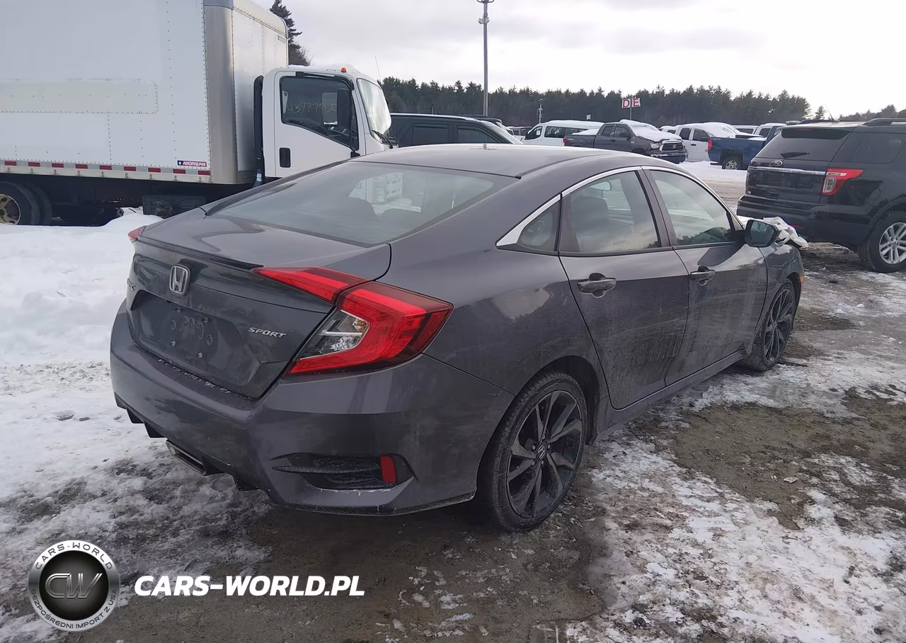 2021 Honda Civic Sport VIN:2HGFC2F81MH521841 - 4