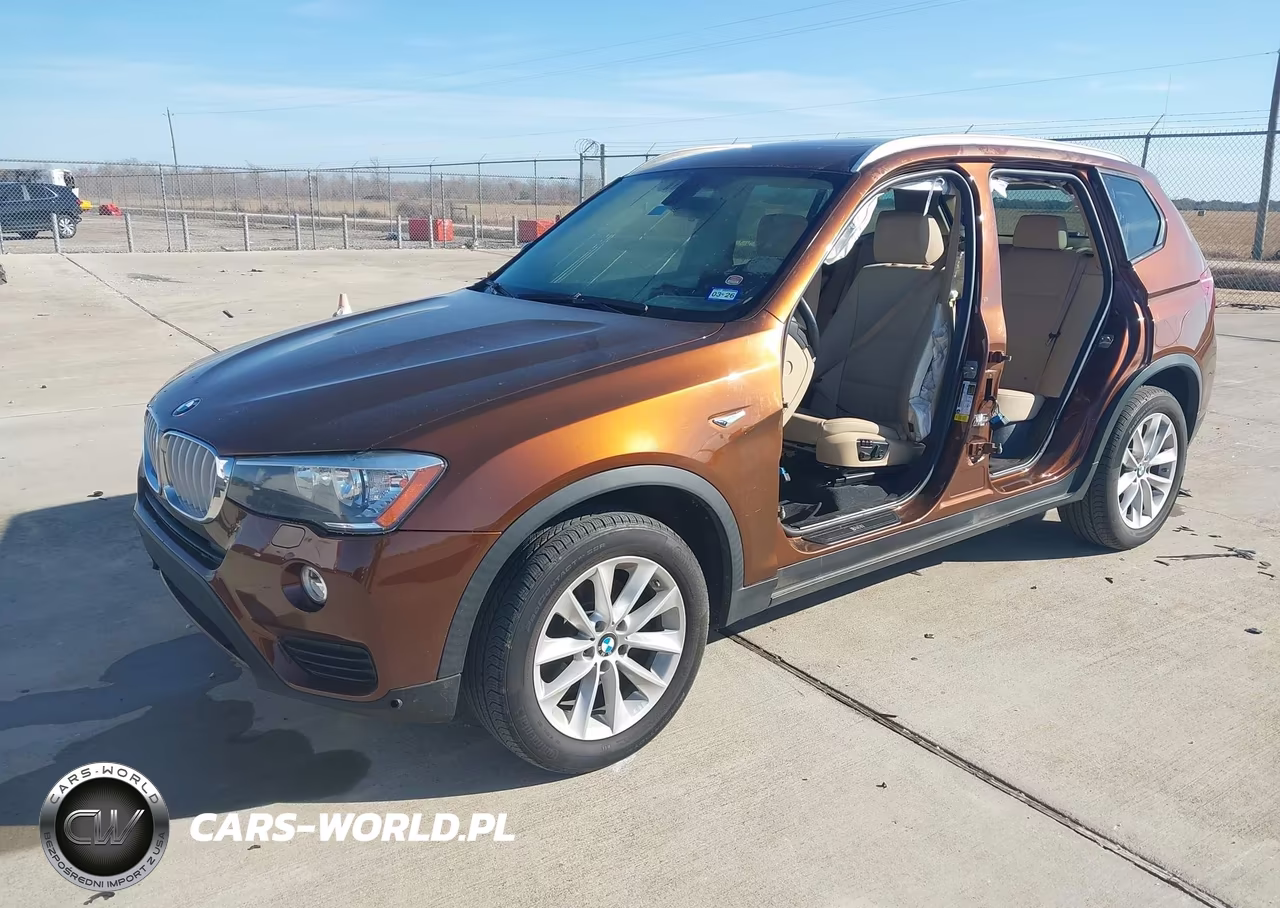 2017 BMW X3 Sdrive28I VIN:5UXWZ7C38H0X41909 - 2
