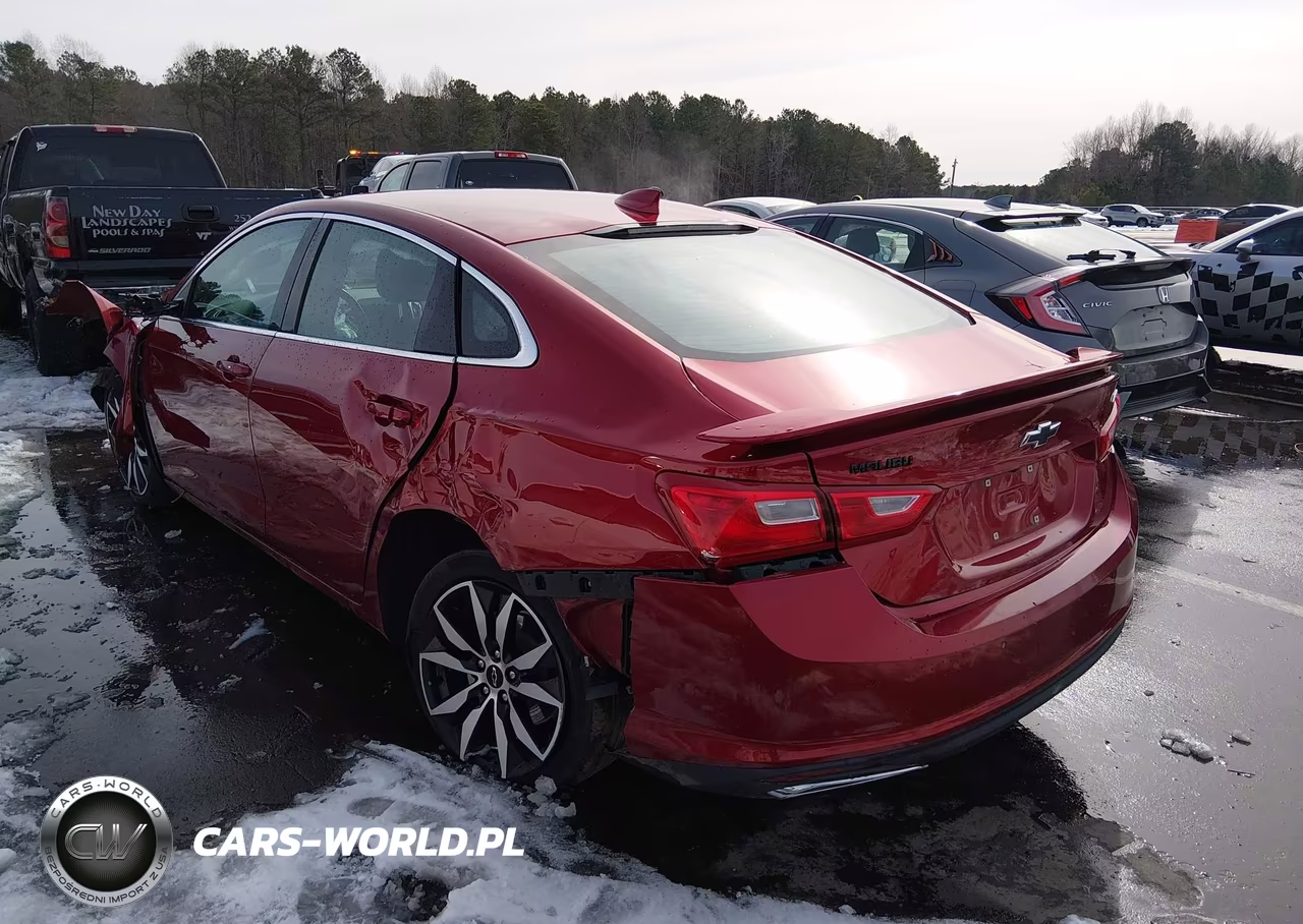 2022 Chevrolet Malibu Fwd Rs VIN:1G1ZG5ST0NF103357 - 3