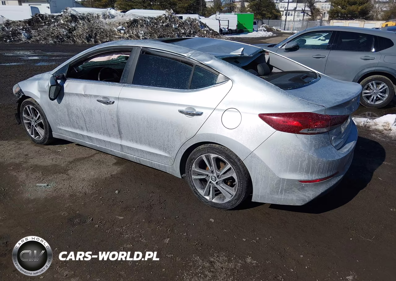 2017 Hyundai Elantra Limited VIN:5NPD84LFXHH003438 - 3