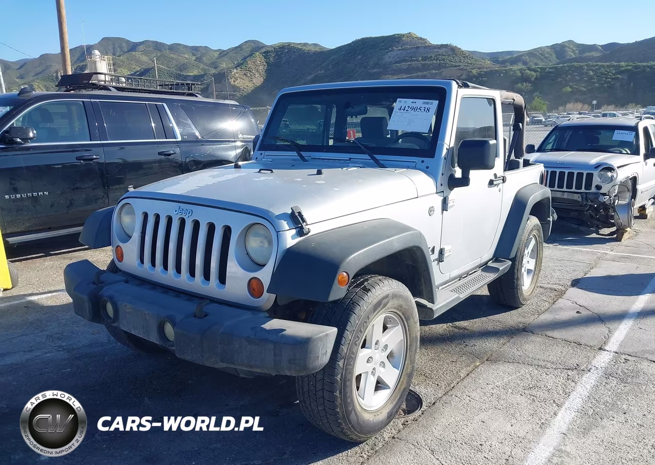 2008 Jeep Wrangler X VIN:1J4FA24138L595632 - 2