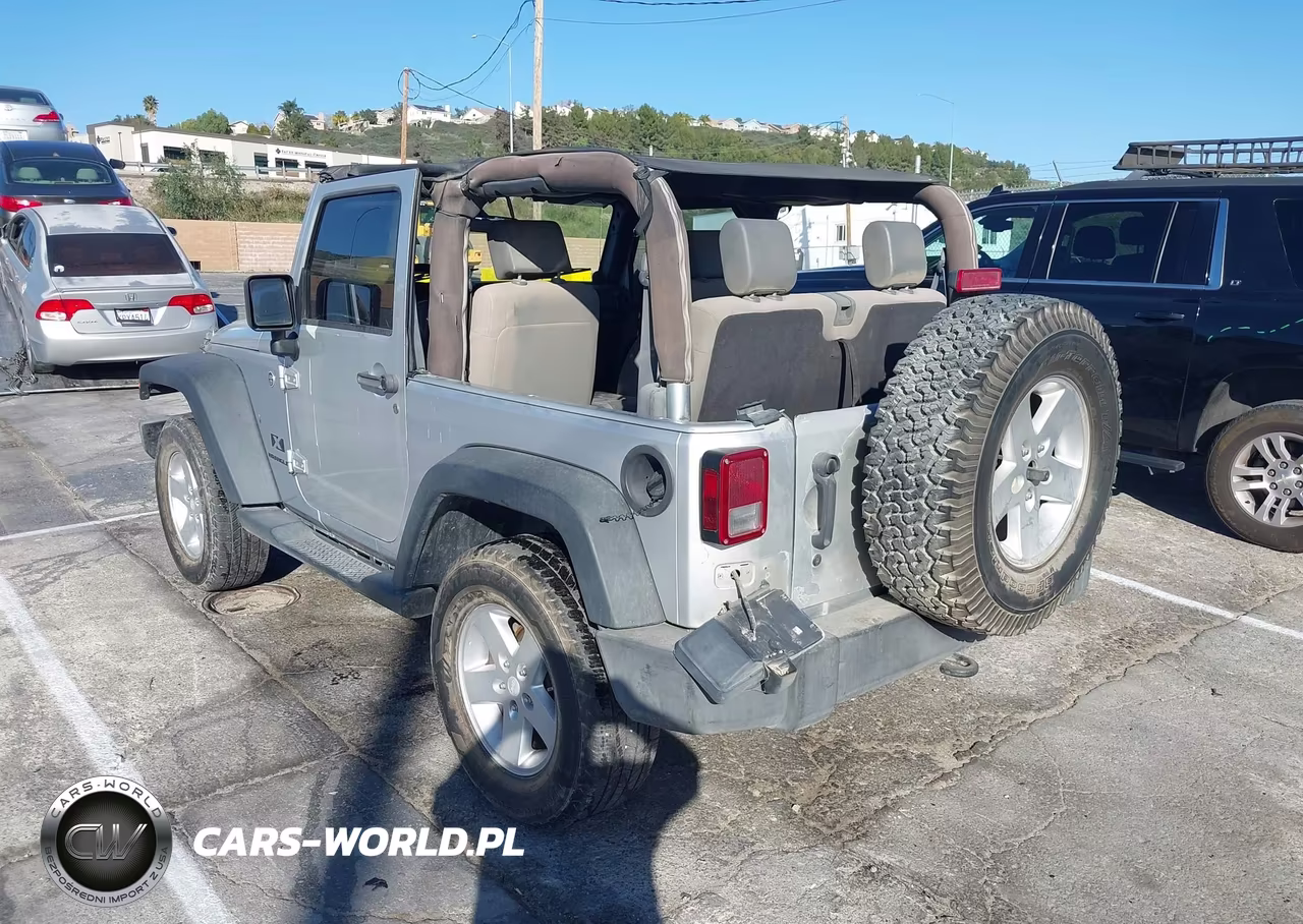 2008 Jeep Wrangler X VIN:1J4FA24138L595632 - 3