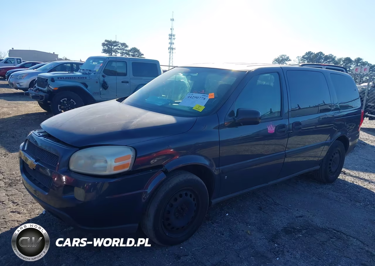 2008 Chevrolet Uplander Ls VIN:1GNDV23W78D112935 - 2