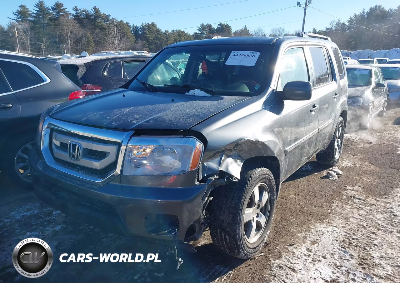 2010 Honda Pilot Ex-L VIN:5FNYF4H5XAB011728 - 2