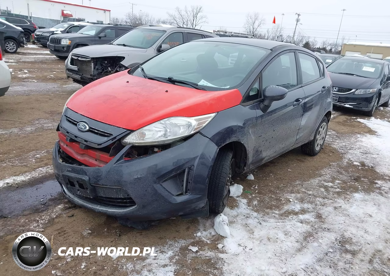 2012 Ford Fiesta Se VIN:3FADP4EJ2CM157333 - 2