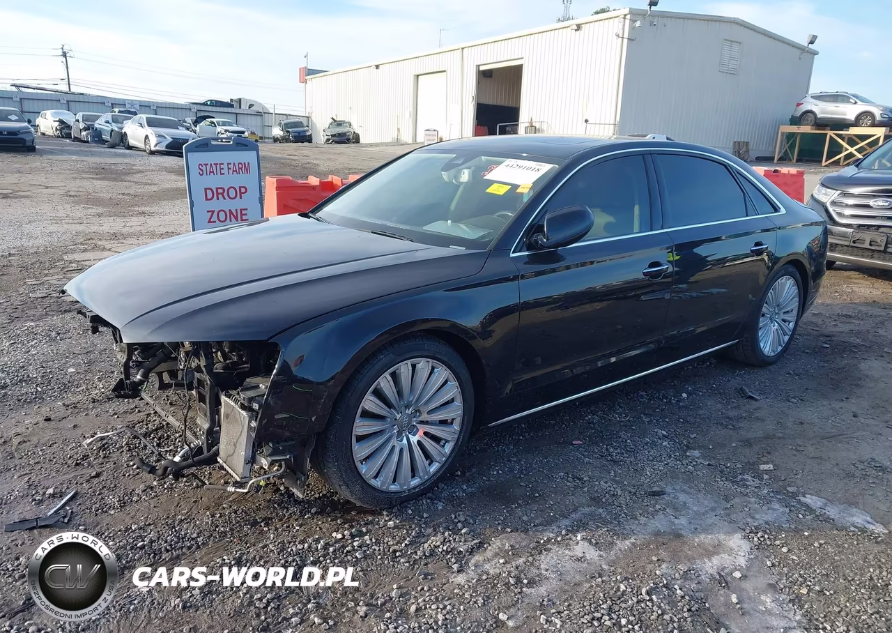 2015 Audi A8 L 3.0T VIN:WAU3GAFDXFN028423 - 2