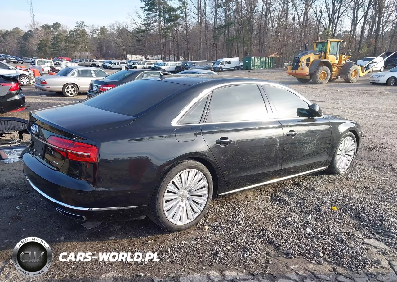 2015 Audi A8 L 3.0T VIN:WAU3GAFDXFN028423 - 4