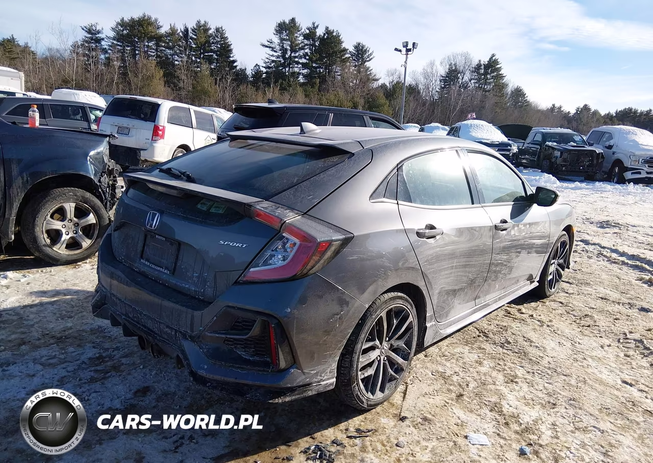 2021 Honda Civic Sport VIN:SHHFK7G43MU210748 - 4