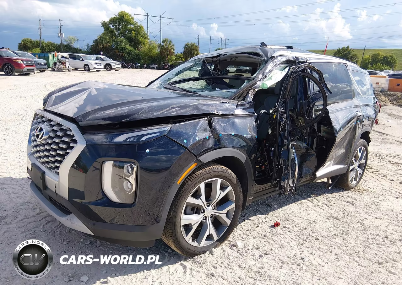 2022 Hyundai Palisade Sel VIN:KM8R4DHE0NU436295 - 2