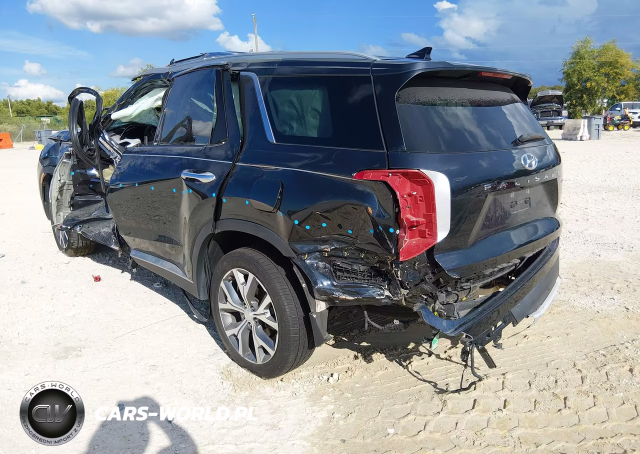 2022 Hyundai Palisade Sel VIN:KM8R4DHE0NU436295 - 3