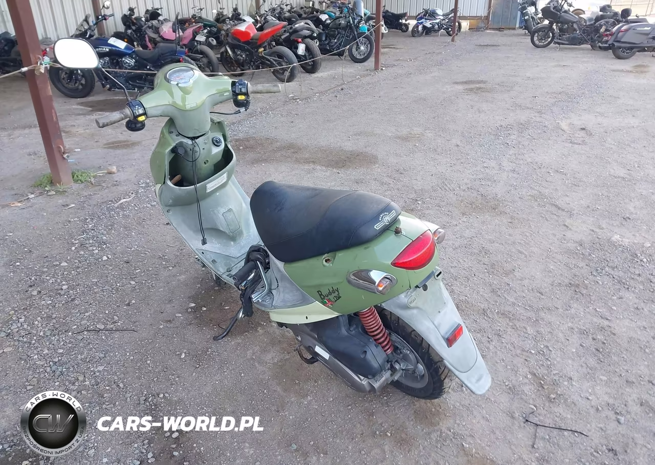 2022 Genuine Scooter Co. Buddy 170I VIN:RFVPAC908N1006068 - 3