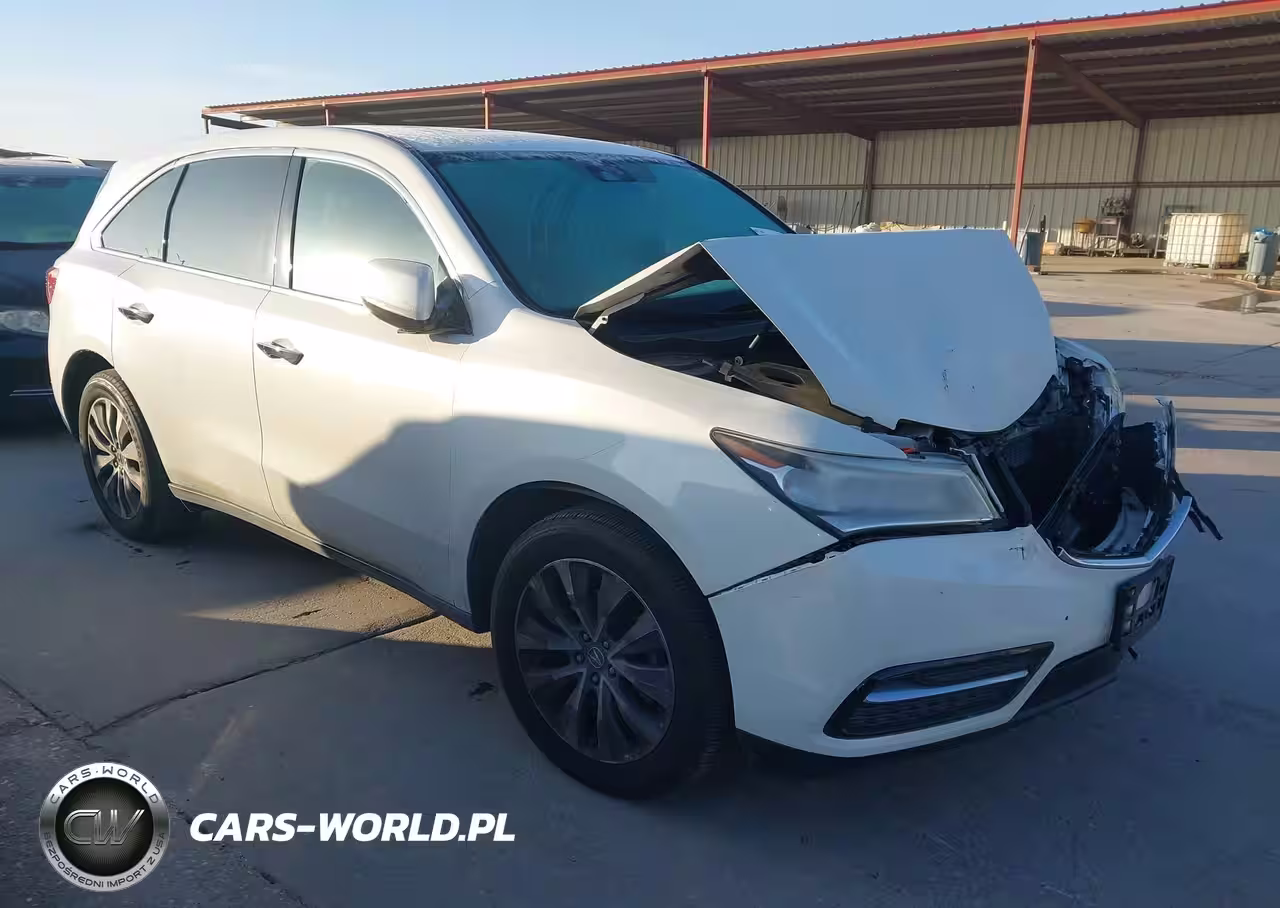 2015 Acura Mdx Technology Package