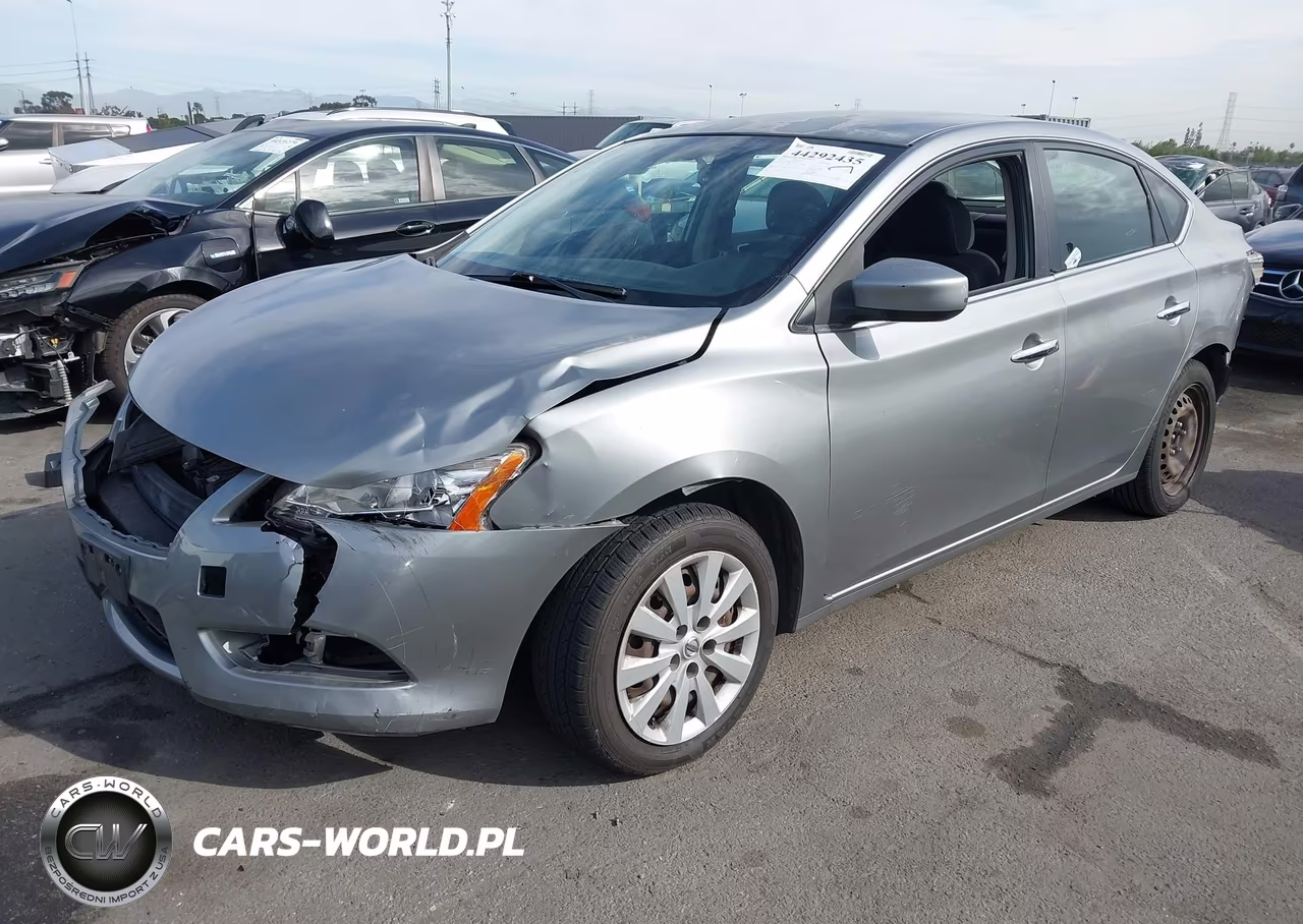 2014 Nissan Sentra S VIN:3N1AB7AP5EY235500 - 2
