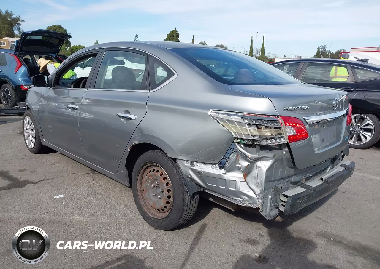 2014 Nissan Sentra S VIN:3N1AB7AP5EY235500 - 3
