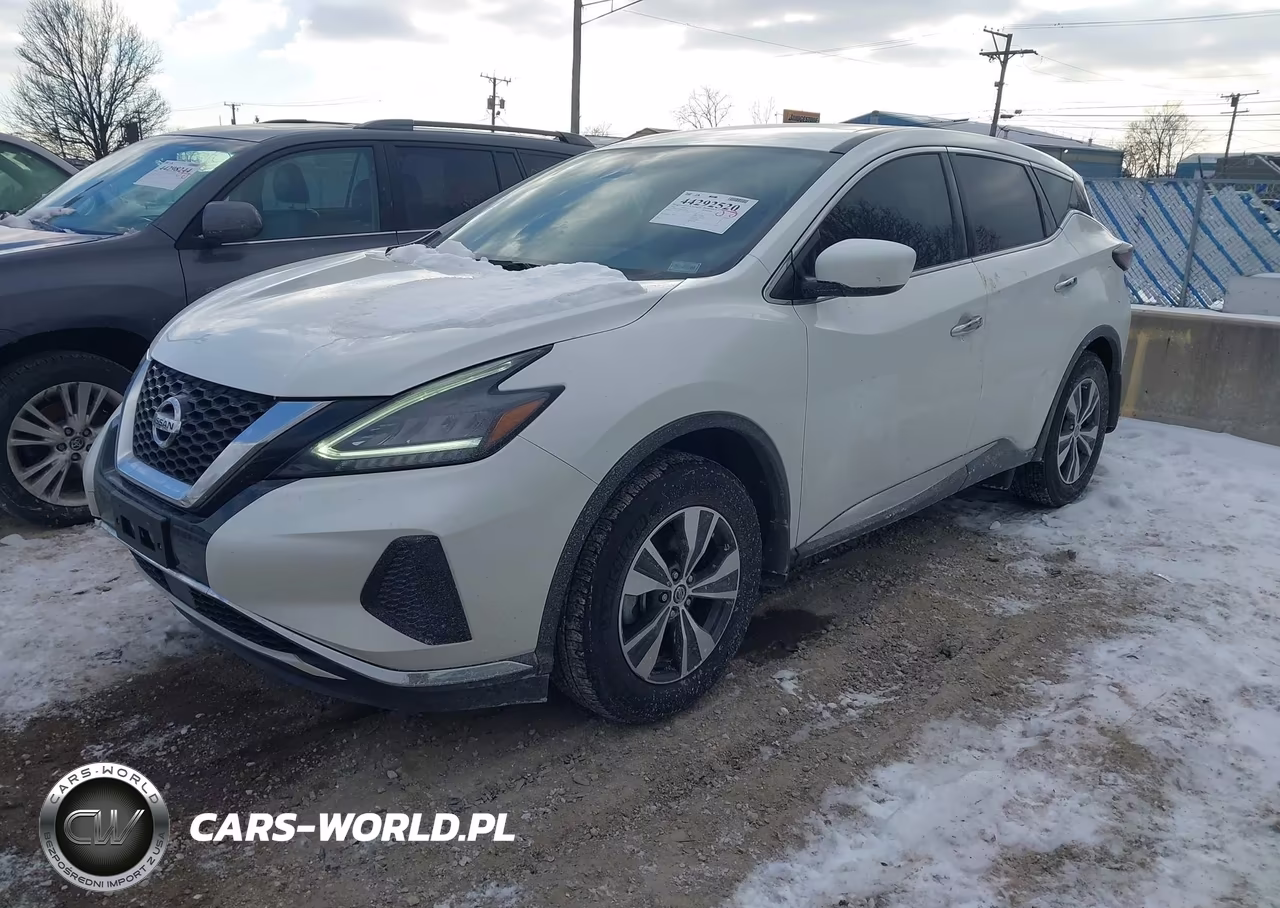 2022 Nissan Murano S Intelligent Awd VIN:5N1AZ2AS2NC125492 - 2
