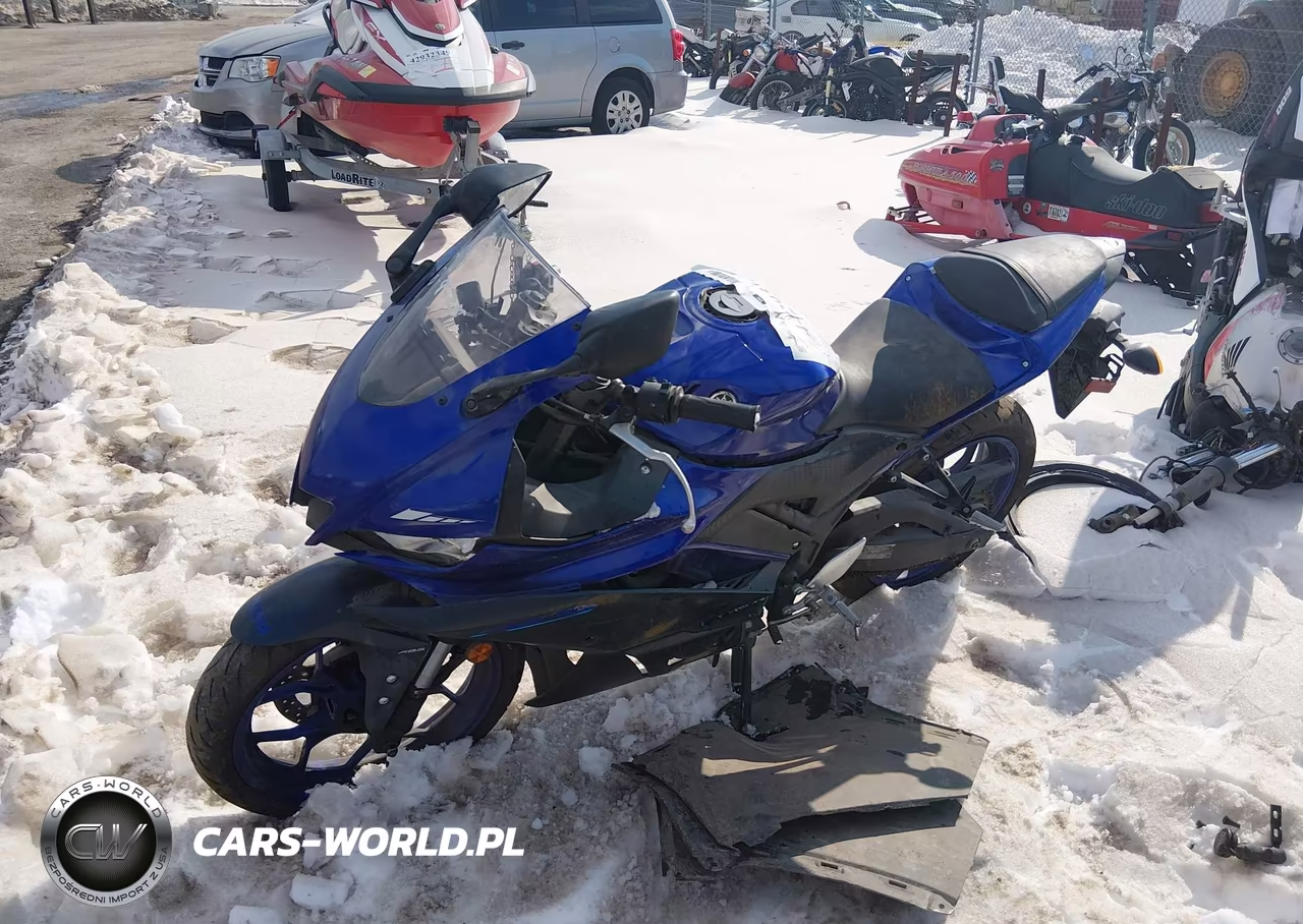 2023 Yamaha Yzfr3 A VIN:MH3RH18Y9PK011465 - 2