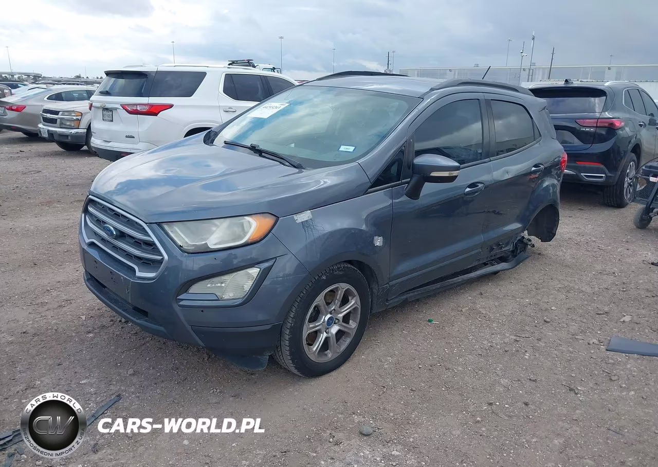 2018 Ford Ecosport Se VIN:MAJ3P1TE7JC227746 - 2