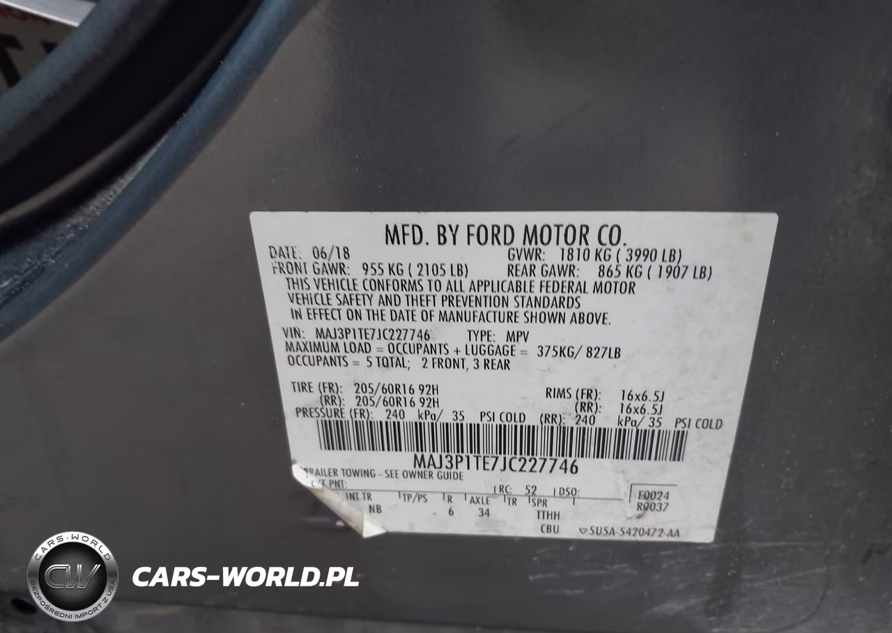 2018 Ford Ecosport Se VIN:MAJ3P1TE7JC227746 - 9