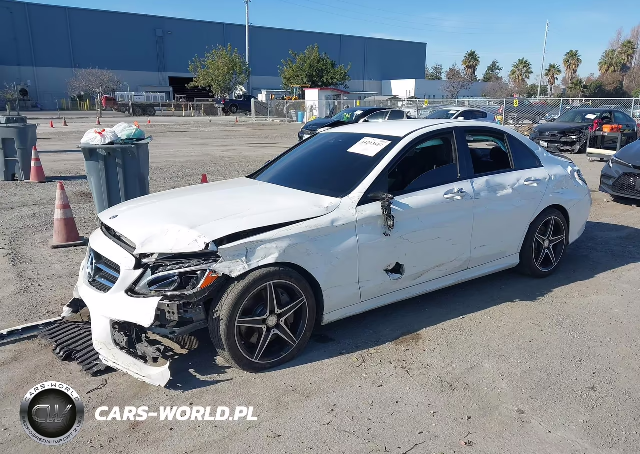 2016 Mercedes-Benz C 300 Sport VIN:55SWF4JB5GU125294 - 2