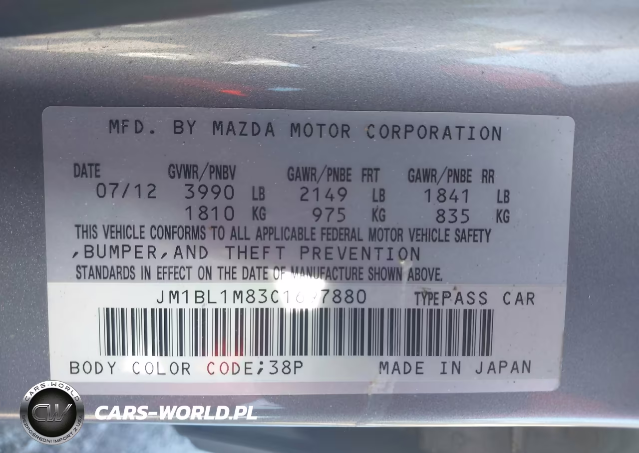 2012 Mazda Mazda3 I Grand Touring VIN:JM1BL1M83C1697880 - 9