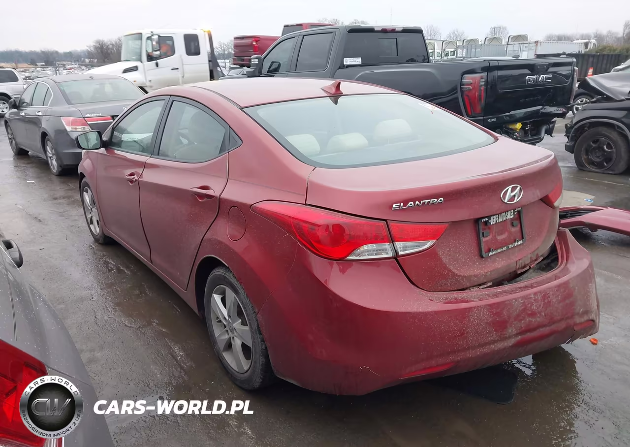 2011 Hyundai Elantra Gls (Ulsan Plant) VIN:KMHDH4AE6BU138211 - 3