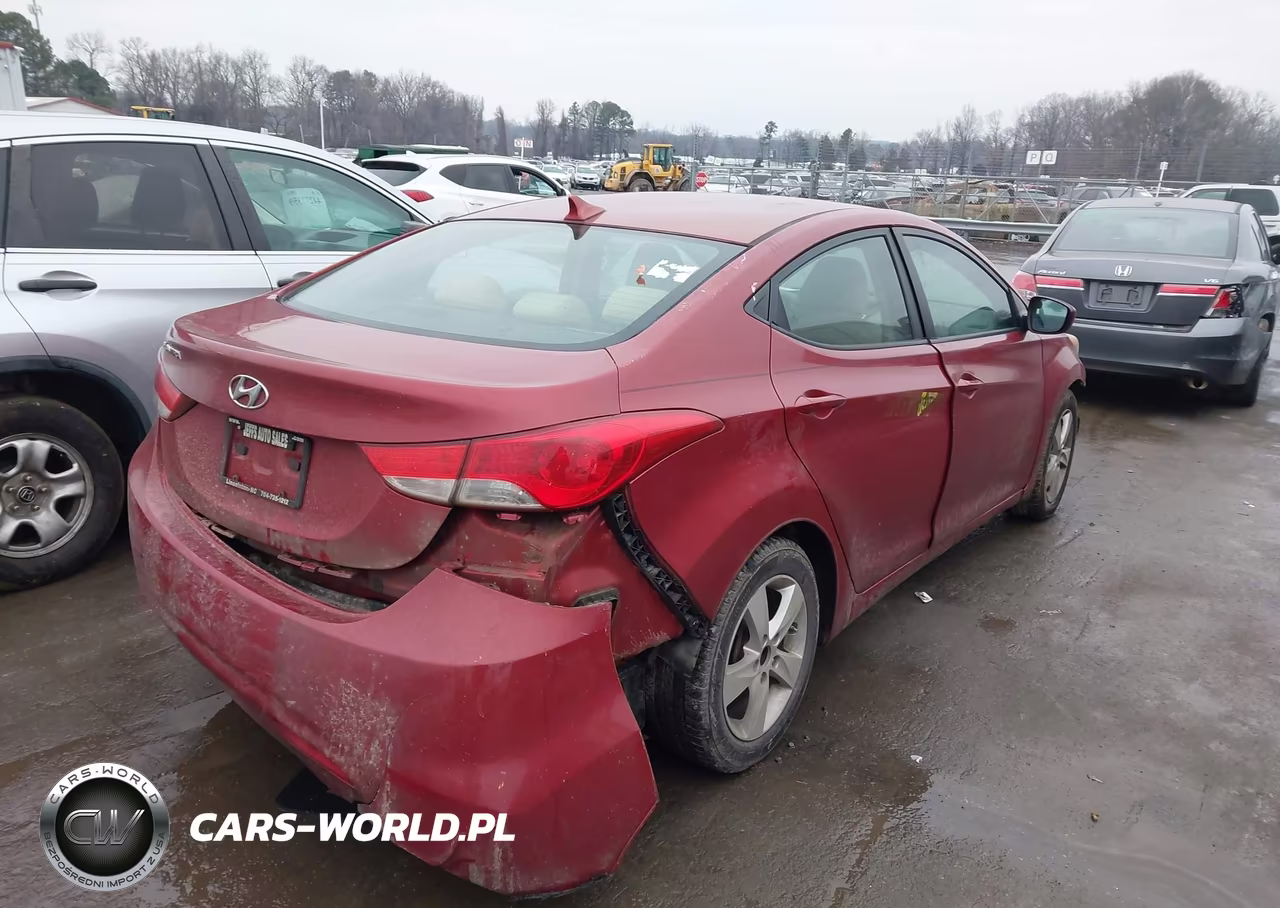 2011 Hyundai Elantra Gls (Ulsan Plant) VIN:KMHDH4AE6BU138211 - 4