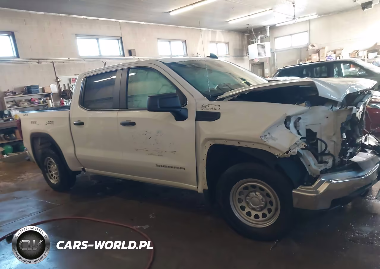2023 GMC Sierra 1500 4Wd Short Box Pro VIN:1GTUUAEDXPZ106453 - 14